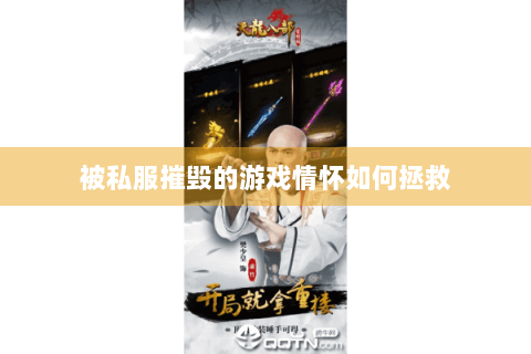 被私服摧毁的游戏情怀如何拯救