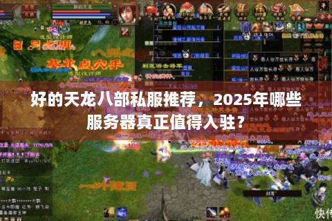 好的天龙八部私服推荐，2025年哪些服务器真正值得入驻？