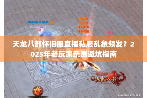 天龙八部怀旧服直播私服乱象频发？2025年老玩家亲测避坑指南