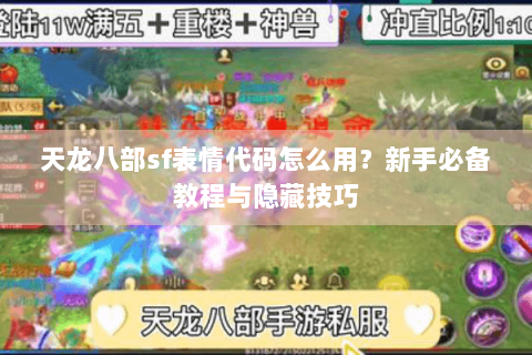 天龙八部sf表情代码怎么用？新手必备教程与隐藏技巧