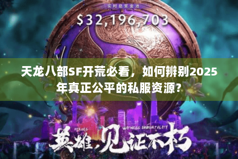 天龙八部SF开荒必看，如何辨别2025年真正公平的私服资源？