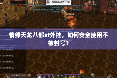 情缘天龙八部sf外挂，如何安全使用不被封号？