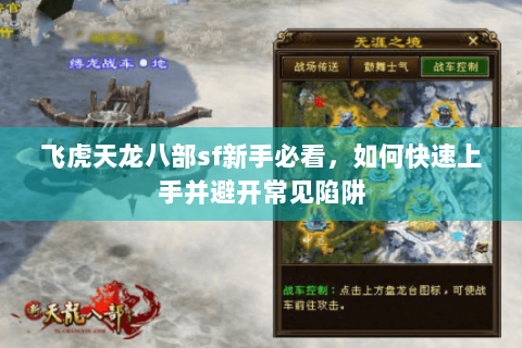 飞虎天龙八部sf新手必看，如何快速上手并避开常见陷阱
