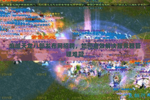 麻城天龙八部发布网招聘，如何高效解决服务器管理难题