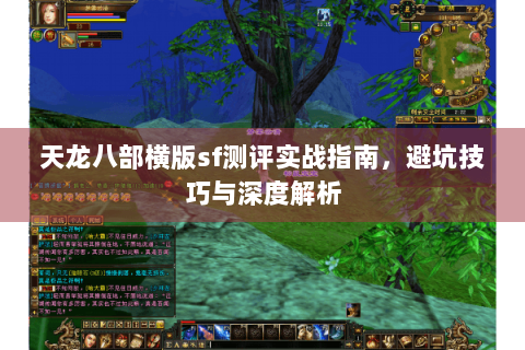 天龙八部横版sf测评实战指南，避坑技巧与深度解析