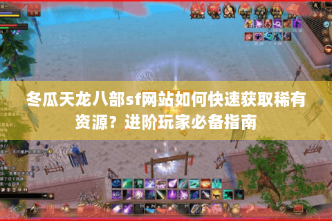 冬瓜天龙八部sf网站如何快速获取稀有资源？进阶玩家必备指南