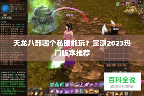 天龙八部哪个私服能玩？实测2023热门版本推荐