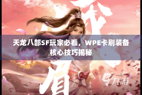 天龙八部SF玩家必看，WPE卡刷装备核心技巧揭秘