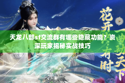 天龙八部sf交流群有哪些隐藏功能？资深玩家揭秘实战技巧