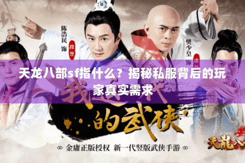 天龙八部sf指什么？揭秘私服背后的玩家真实需求
