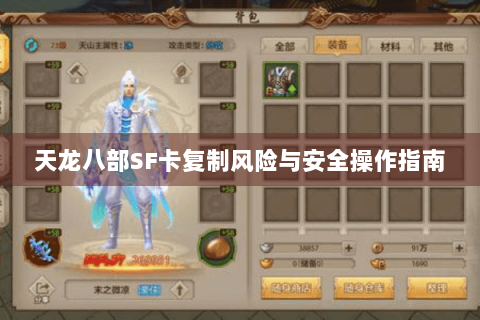 天龙八部SF卡复制风险与安全操作指南
