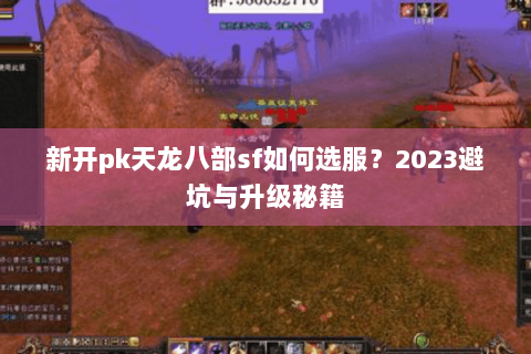 新开pk天龙八部sf如何选服？2023避坑与升级秘籍