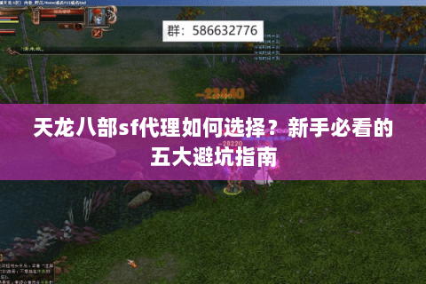 天龙八部sf代理如何选择？新手必看的五大避坑指南