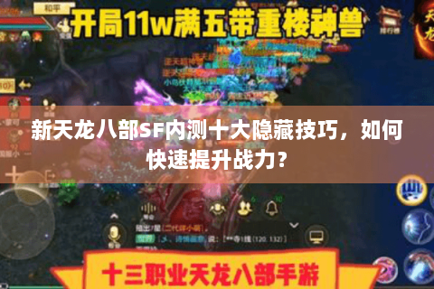 新天龙八部SF内测十大隐藏技巧，如何快速提升战力？