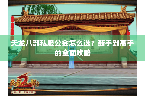 天龙八部私服公会怎么选？新手到高手的全面攻略