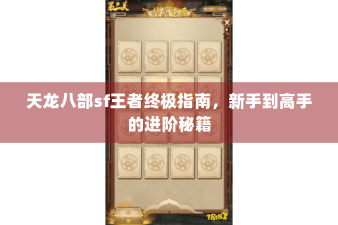 天龙八部sf王者终极指南，新手到高手的进阶秘籍