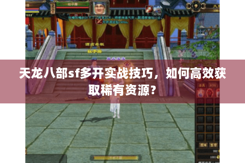 天龙八部sf多开实战技巧，如何高效获取稀有资源？