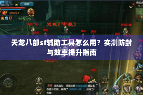 天龙八部sf辅助工具怎么用？实测防封与效率提升指南