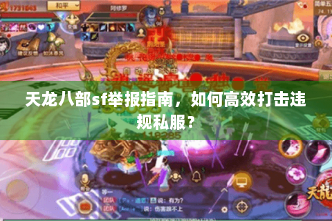 天龙八部sf举报指南，如何高效打击违规私服？