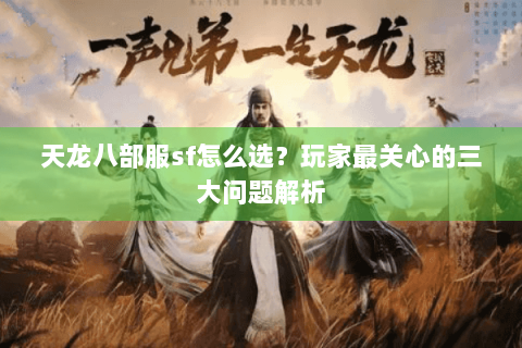 天龙八部服sf怎么选？玩家最关心的三大问题解析