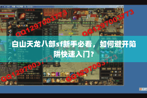 白山天龙八部sf新手必看，如何避开陷阱快速入门？