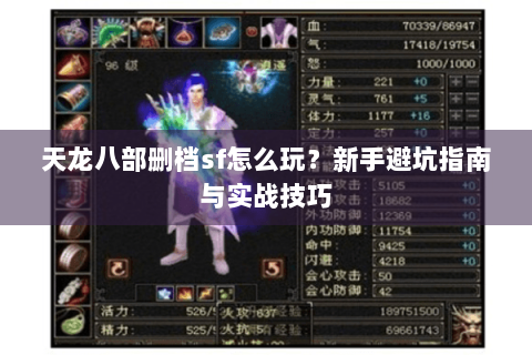 天龙八部删档sf怎么玩？新手避坑指南与实战技巧