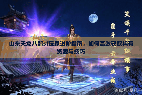 山东天龙八部sf玩家进阶指南，如何高效获取稀有资源与技巧