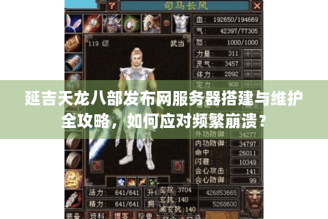 延吉天龙八部发布网服务器搭建与维护全攻略，如何应对频繁崩溃？