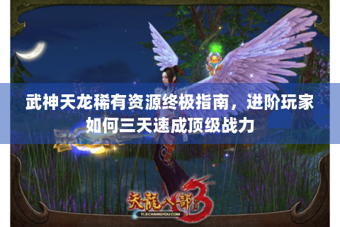 武神天龙稀有资源终极指南，进阶玩家如何三天速成顶级战力