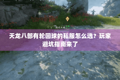 天龙八部有轮回球的私服怎么选？玩家避坑指南来了