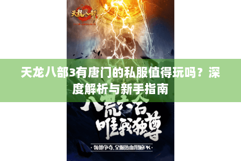 天龙八部3有唐门的私服值得玩吗？深度解析与新手指南