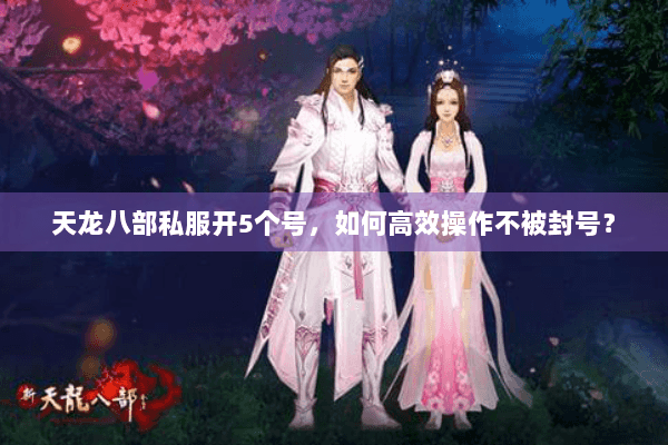 天龙八部私服开5个号，如何高效操作不被封号？