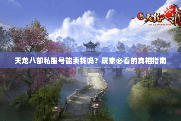 天龙八部私服号能卖钱吗？玩家必看的真相指南