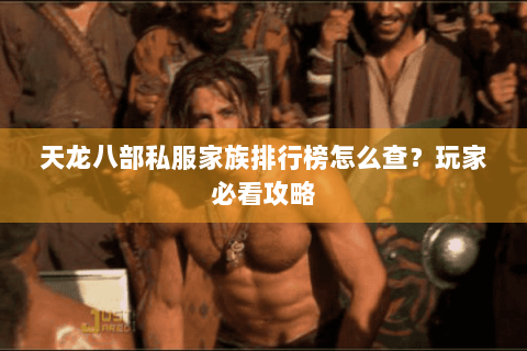 天龙八部私服家族排行榜怎么查？玩家必看攻略