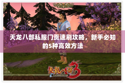 天龙八部私服门贡速刷攻略，新手必知的5种高效方法