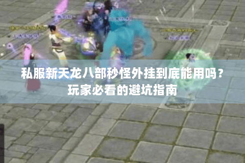 私服新天龙八部秒怪外挂到底能用吗？玩家必看的避坑指南