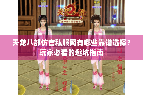 天龙八部仿官私服网有哪些靠谱选择？玩家必看的避坑指南