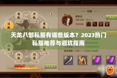 天龙八部私服有哪些版本？2023热门私服推荐与避坑指南