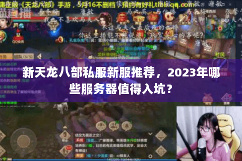 新天龙八部私服新服推荐，2023年哪些服务器值得入坑？