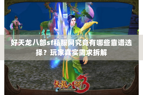 好天龙八部sf私服网究竟有哪些靠谱选择？玩家真实需求拆解
