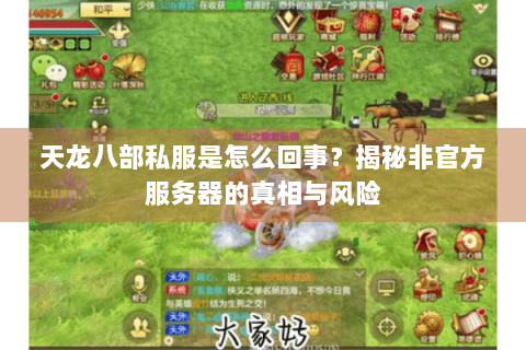 天龙八部私服是怎么回事？揭秘非官方服务器的真相与风险
