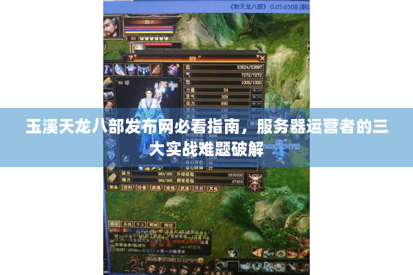 玉溪天龙八部发布网必看指南，服务器运营者的三大实战难题破解