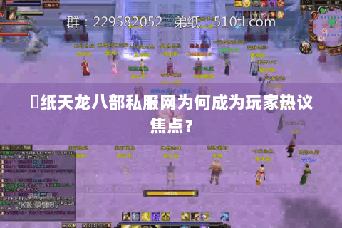 黒纸天龙八部私服网为何成为玩家热议焦点？