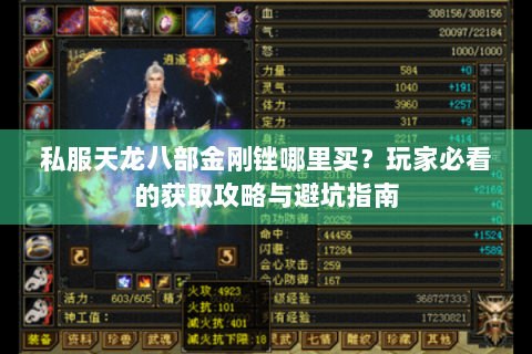 私服天龙八部金刚锉哪里买？玩家必看的获取攻略与避坑指南