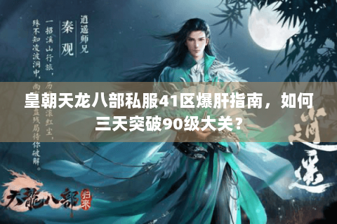 皇朝天龙八部私服41区爆肝指南，如何三天突破90级大关？