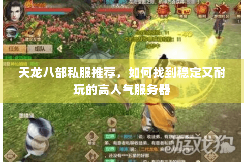 天龙八部私服推荐，如何找到稳定又耐玩的高人气服务器