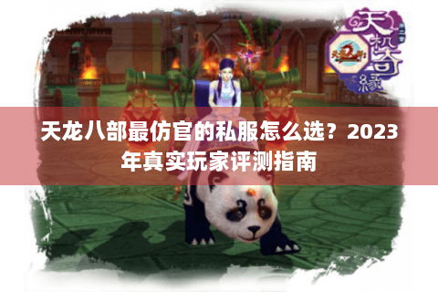 天龙八部最仿官的私服怎么选？2023年真实玩家评测指南