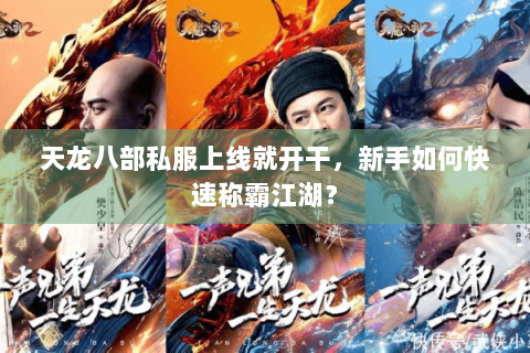 天龙八部私服上线就开干，新手如何快速称霸江湖？