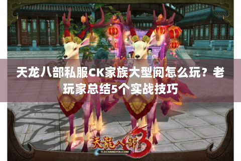 天龙八部私服CK家族大型阅怎么玩？老玩家总结5个实战技巧