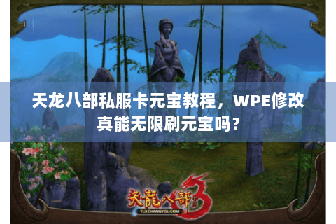 天龙八部私服卡元宝教程，WPE修改真能无限刷元宝吗？